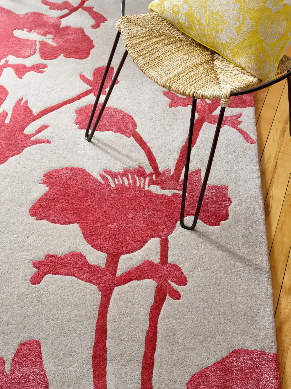 Floral 300 Florence Broadhurst Poppy 039600 Rug - Image 3