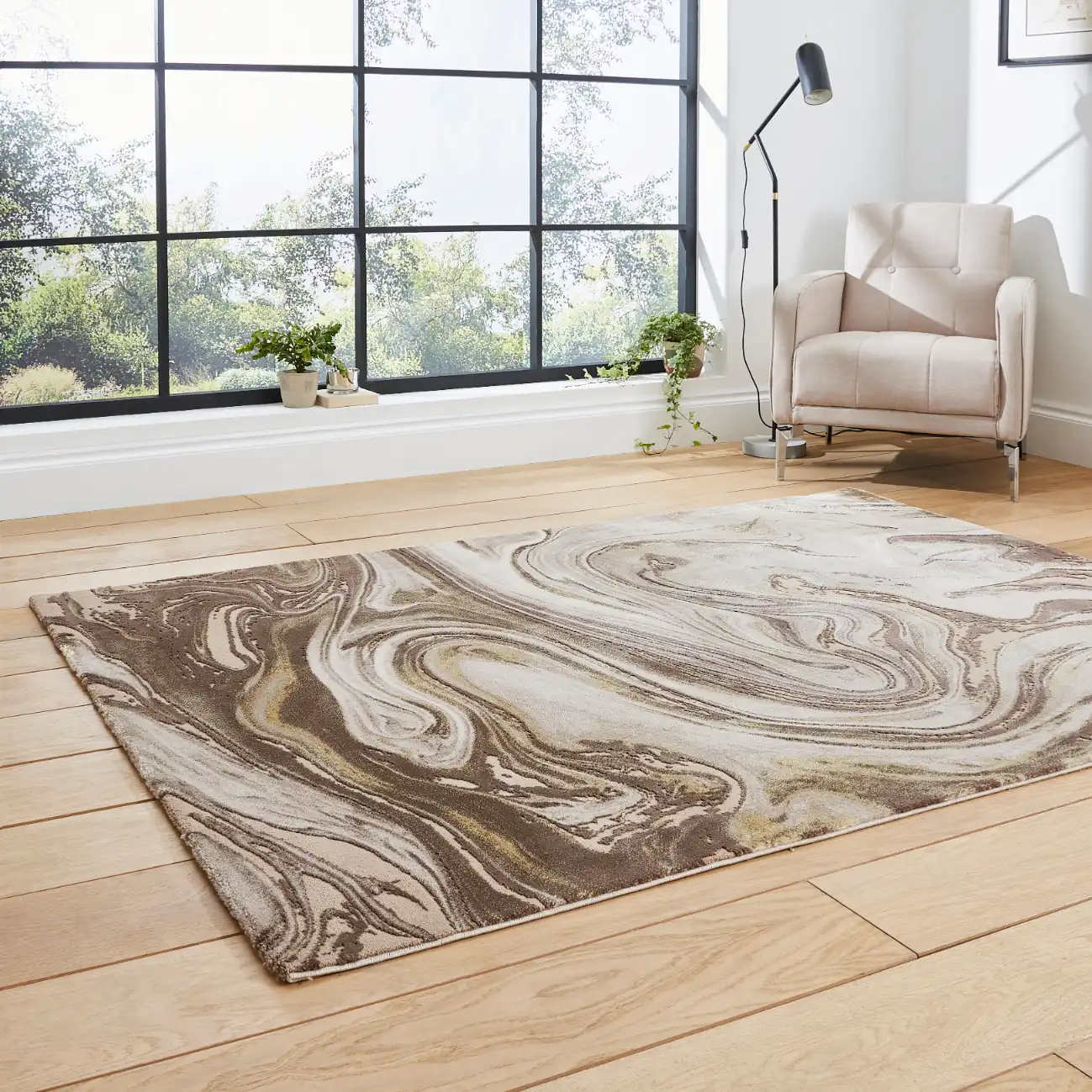 Florence 50031 Beige Gold Rug - Image 5