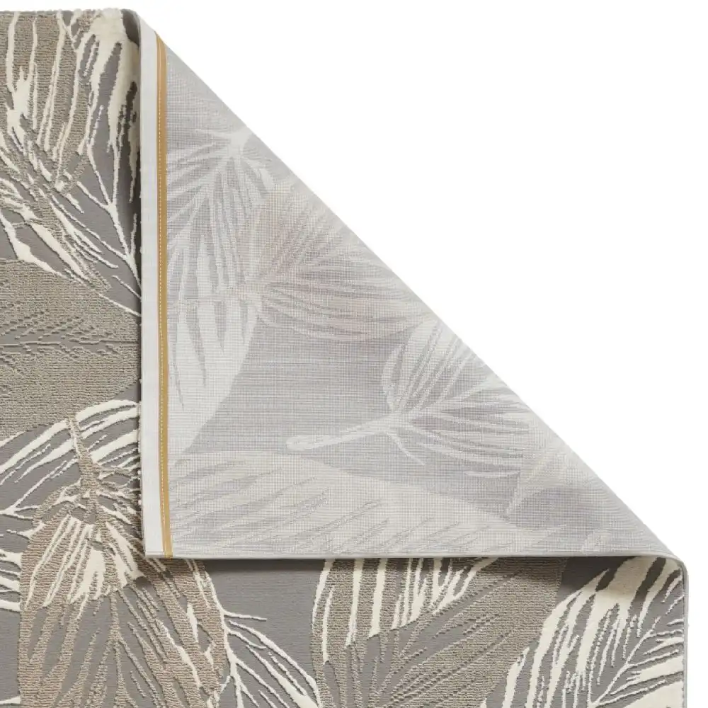 Flores Washable by Think 1925 Grey Rug - Image 4