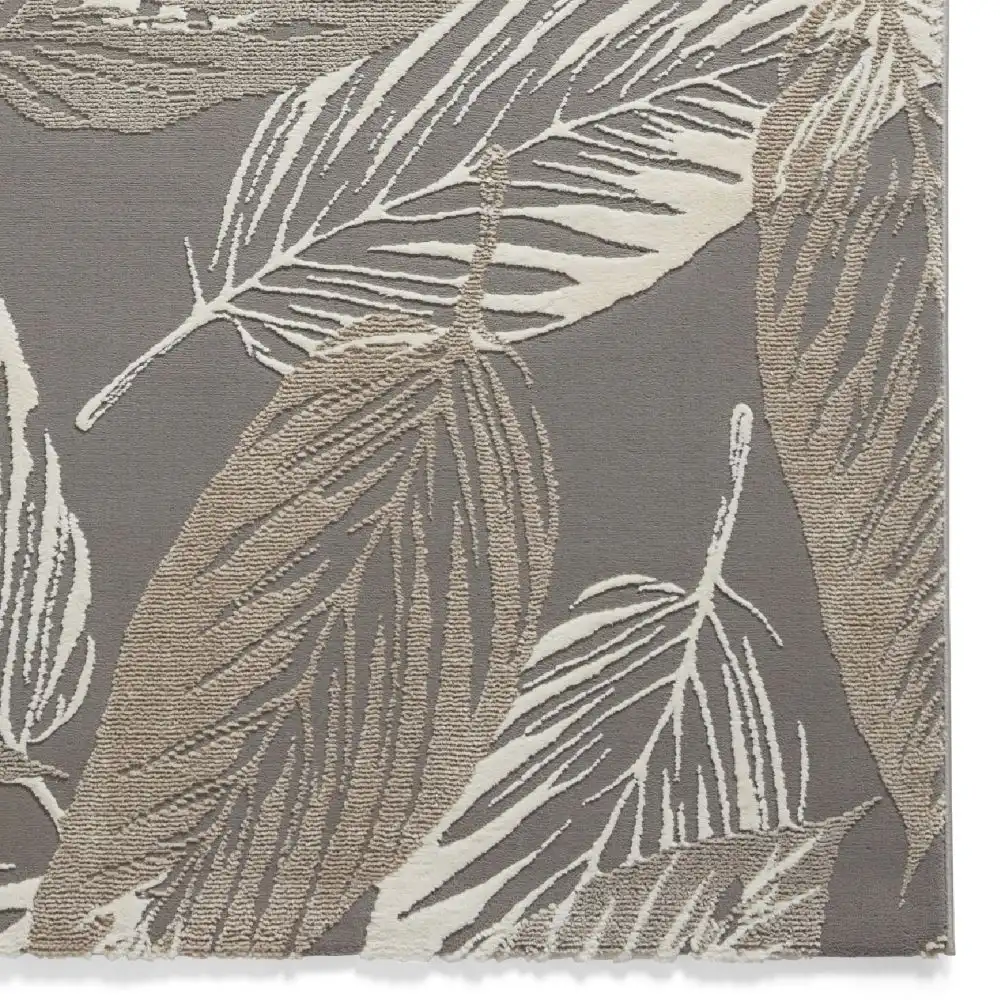 Flores Washable by Think 1925 Grey Rug - Image 5