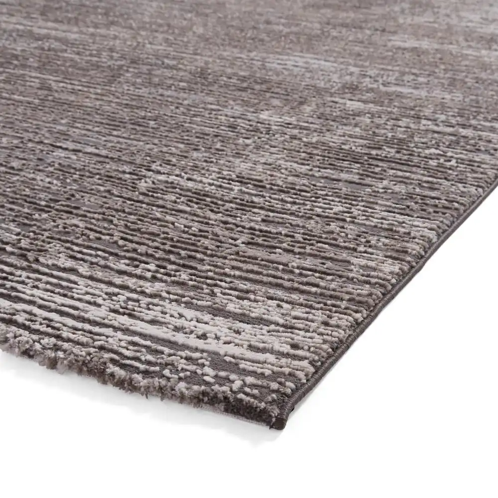 Flores Washable by Think 1930 Charcoal Rug - Image 7