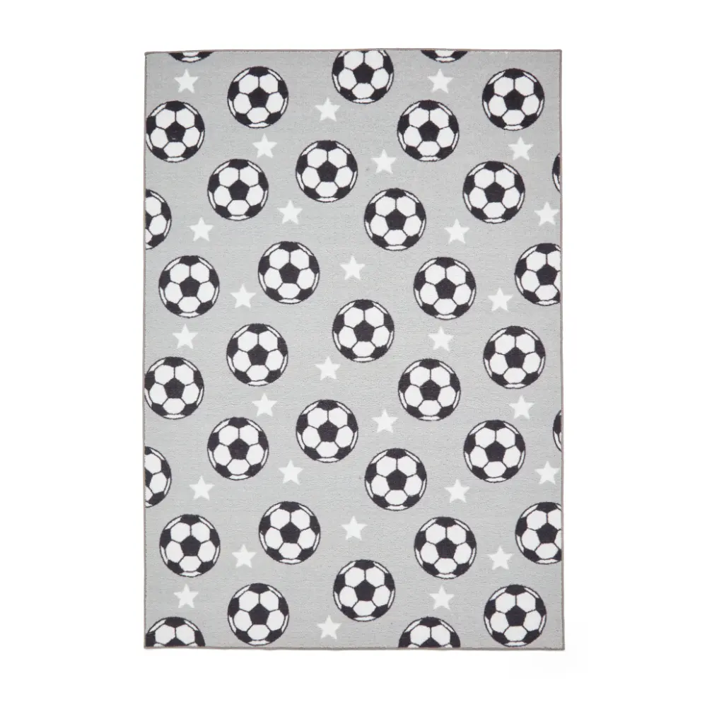 Catherine Lansfield Football Stars Grey - Washable - Image 6