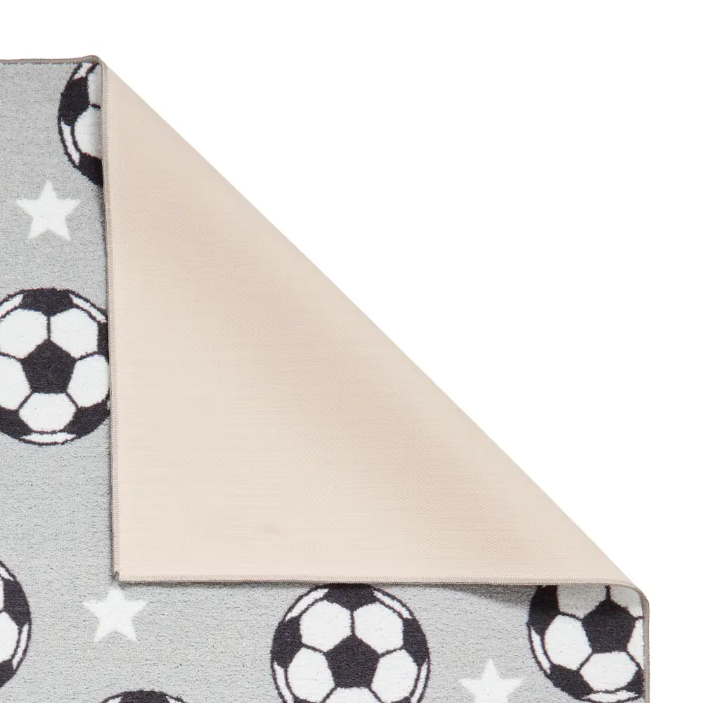 Catherine Lansfield Football Stars Grey - Washable - Image 7