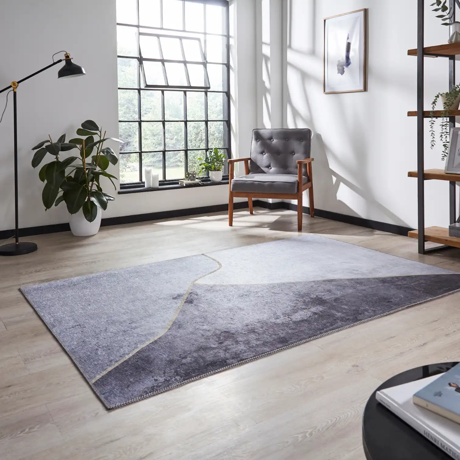 Force K7279 Grey Gold Rug - Image 5