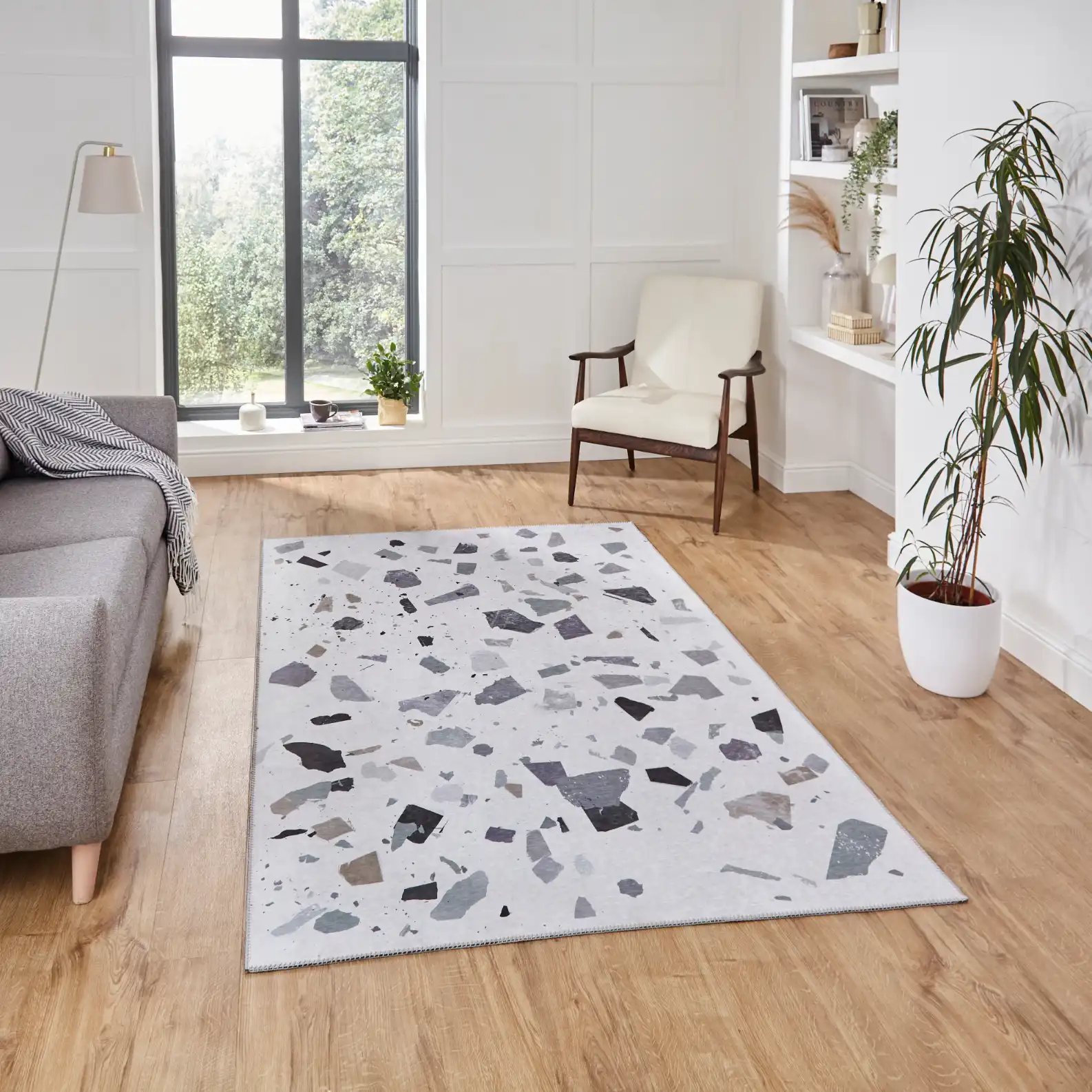 Force K7282 Ivory Grey Rug
