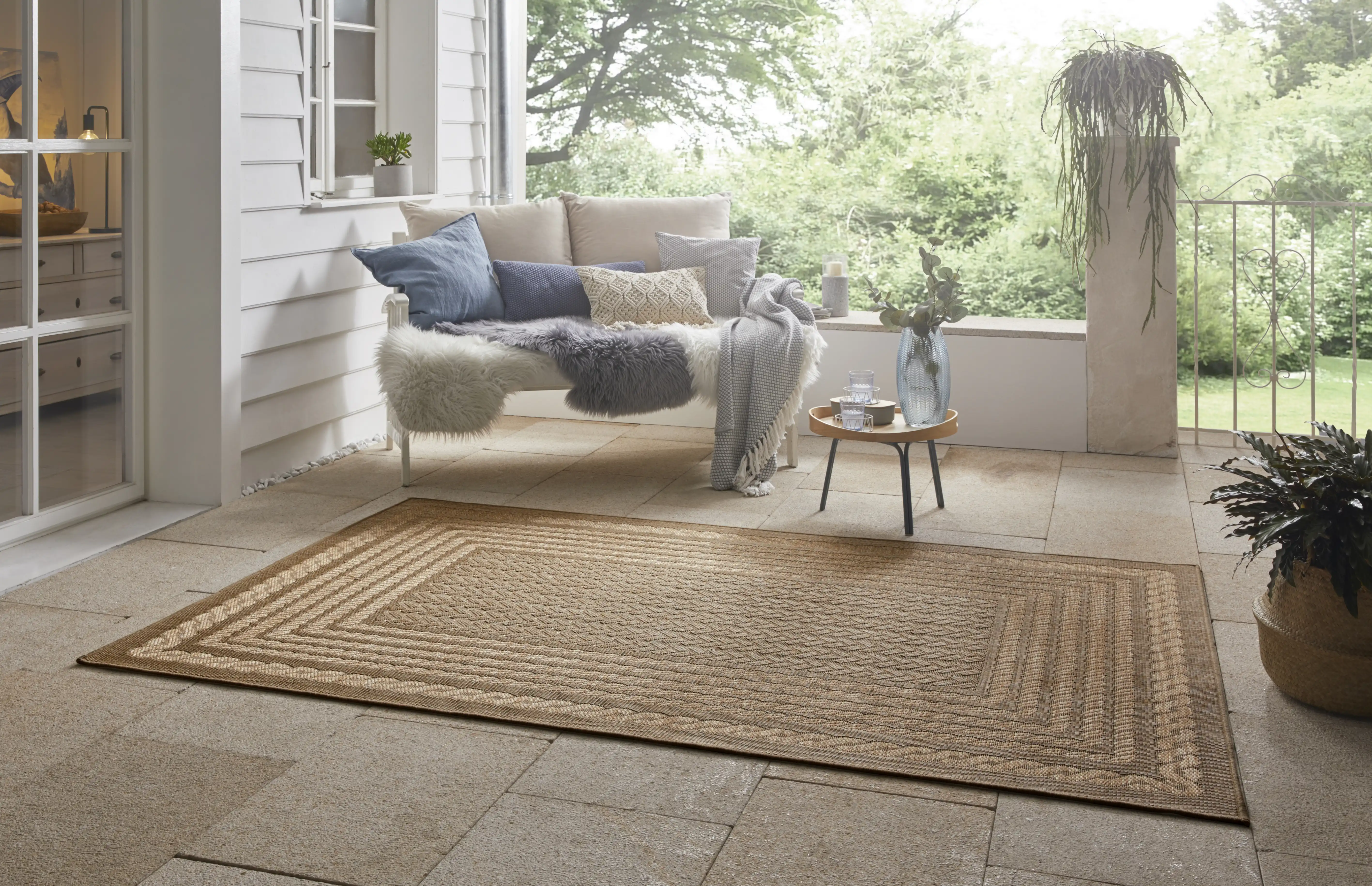 Forest 103992 Limonero Beige Brown Rug