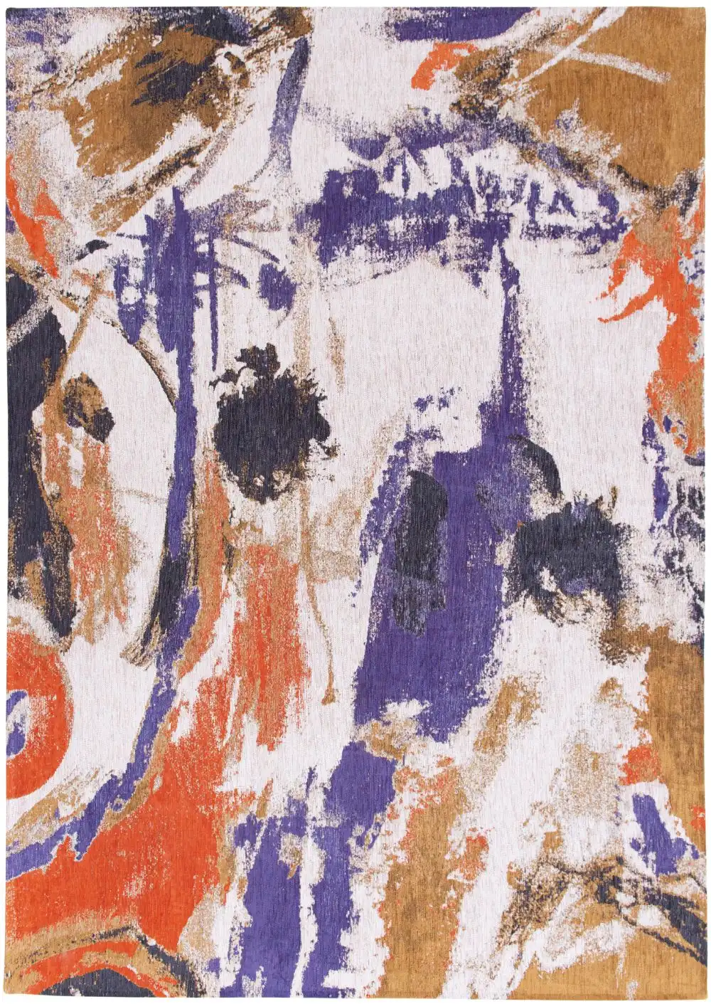 Fresque 9342 Fresque Purple Game Washable Rug - Image 2