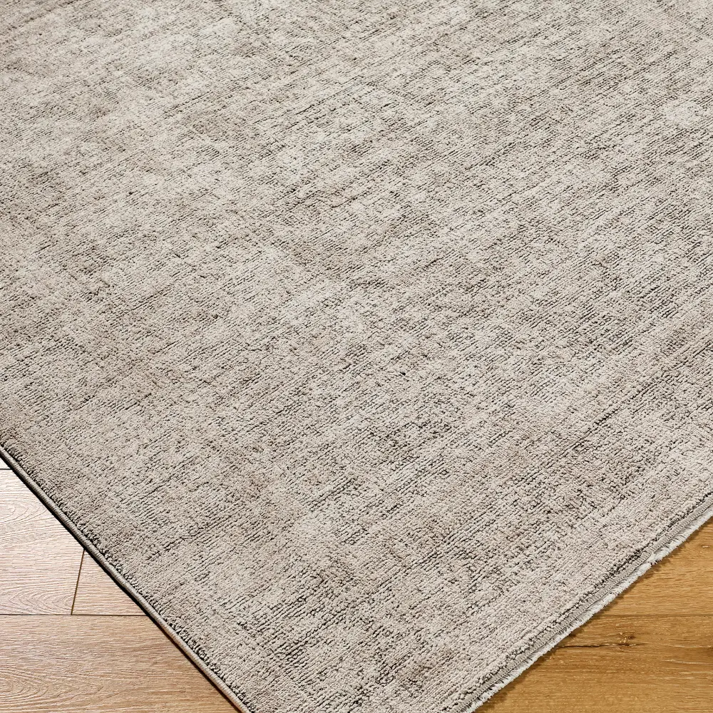 Galey Alix Maria Elena V-Vintage Ivory Brown Traditional Fringe Living Dining Bedroom Rug GADA2304 - Image 6