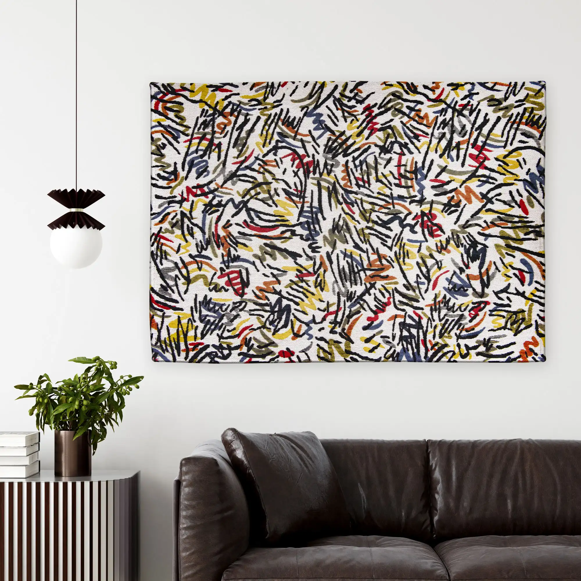 Gallery 9144 Street Graph Washable Rug - Image 4