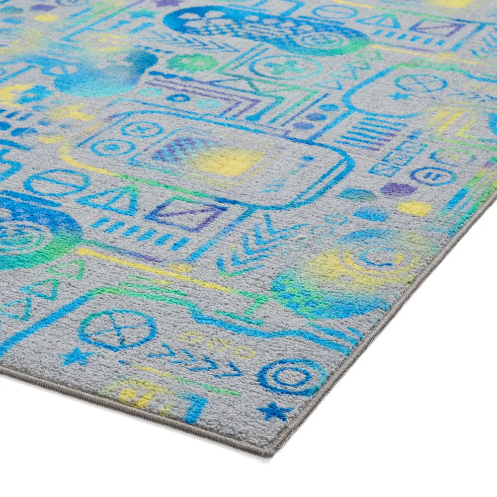 Catherine Lansfield Gamer Grey - Washable - Image 6