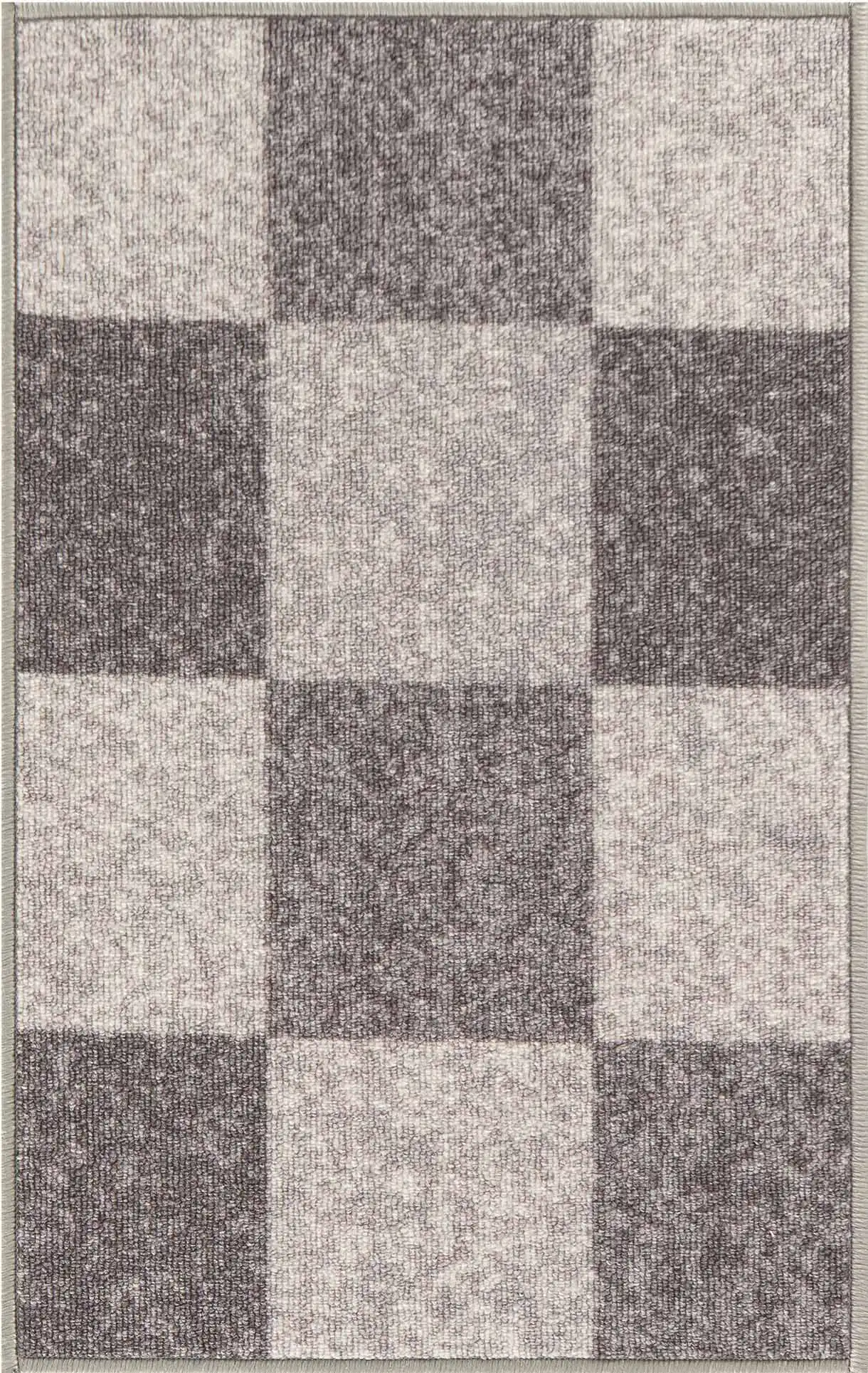 Washable Gel-Back Havana Square Grey Rug - Image 2