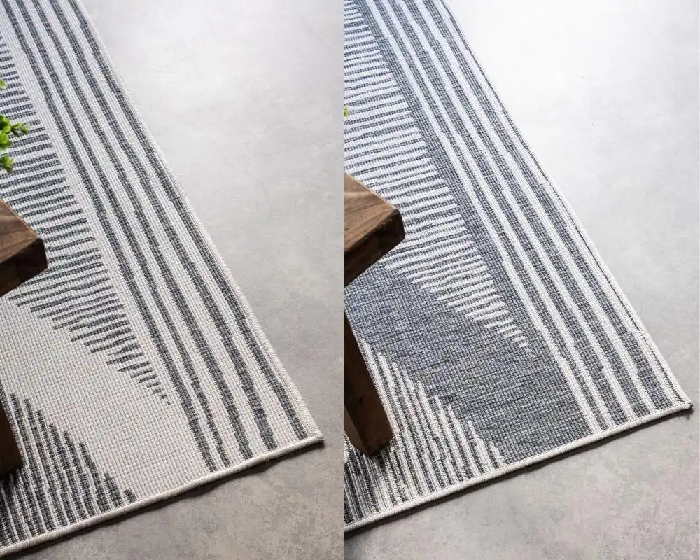 Gemini Reversible 106013 Silver Rug - Image 3