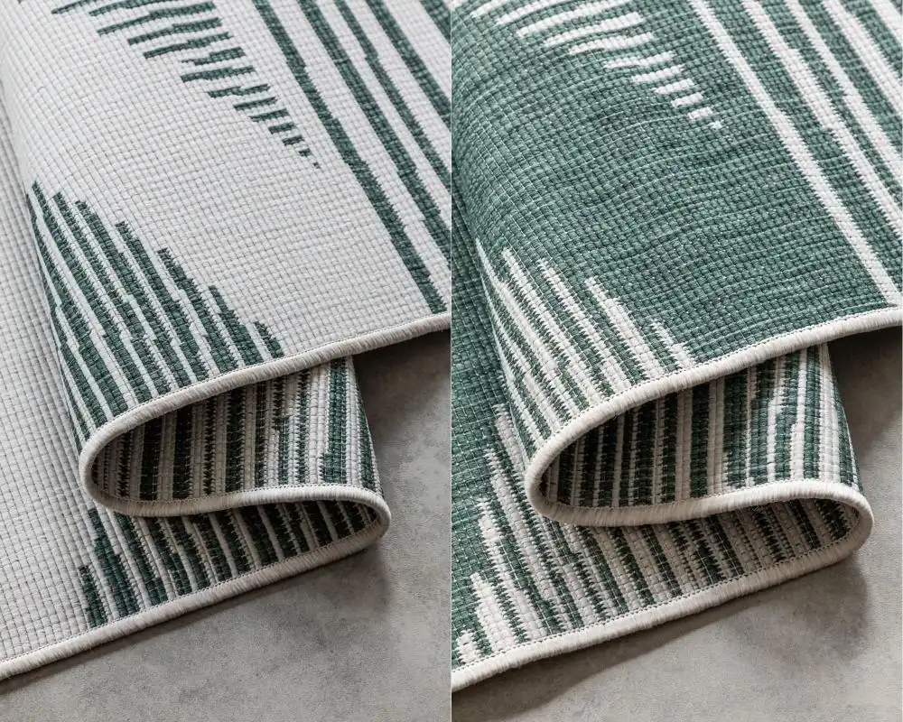 Gemini Reversible 106015 Green Rug - Image 4