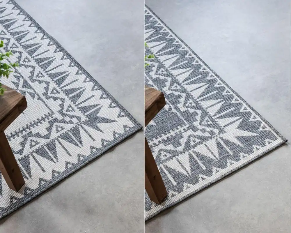 Gemini Reversible 106018 Silver Rug - Image 4