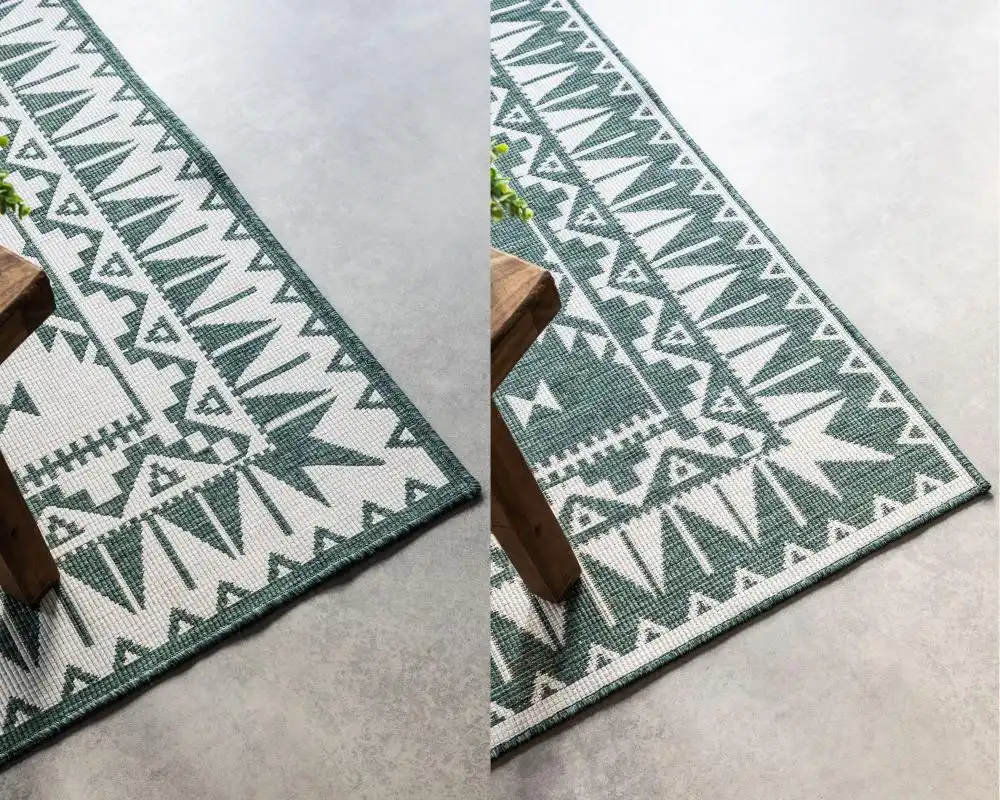 Gemini Reversible 106020 Green Rug - Image 6