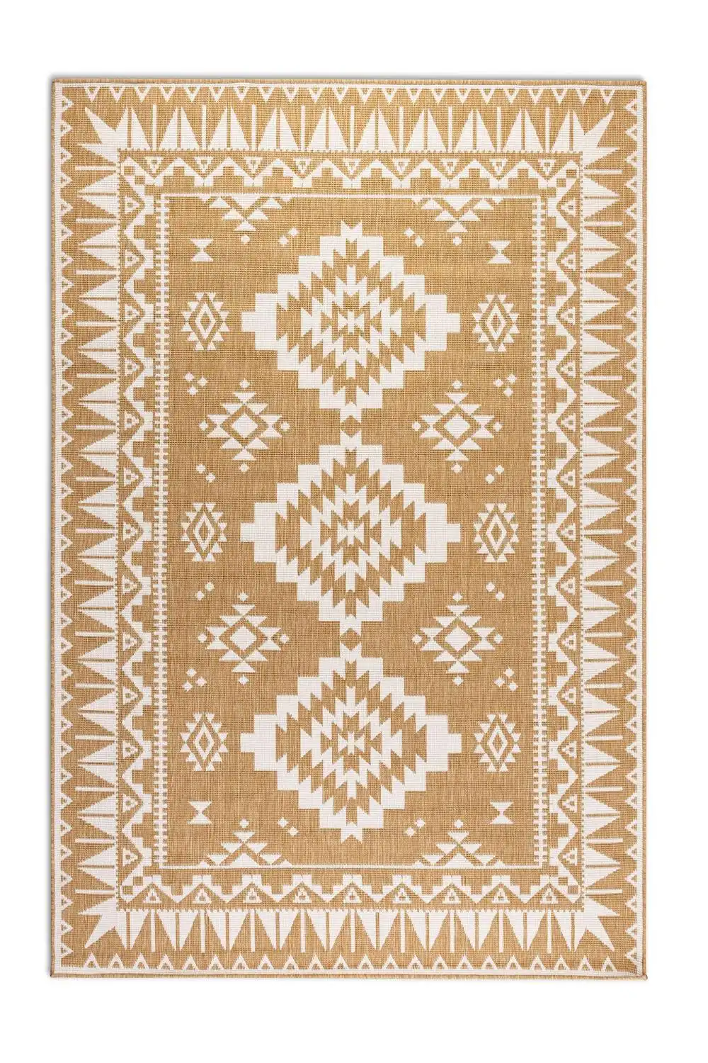 Gemini Reversible 106022 Ochre Rug - Image 7