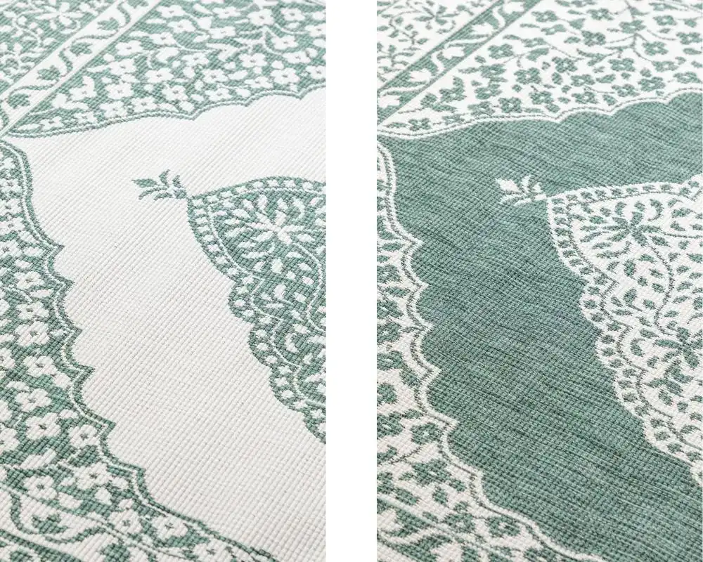 Gemini Reversible 106025 Green Rug - Image 3