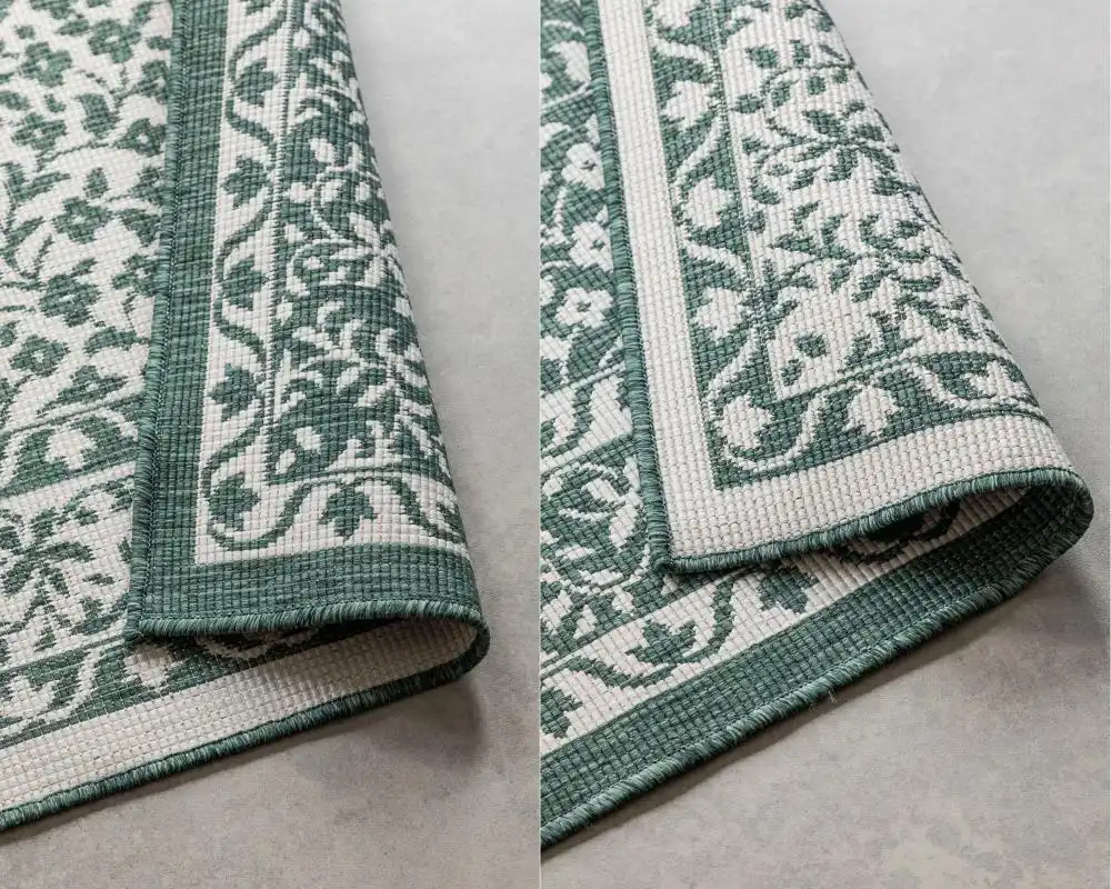 Gemini Reversible 106025 Green Rug - Image 4
