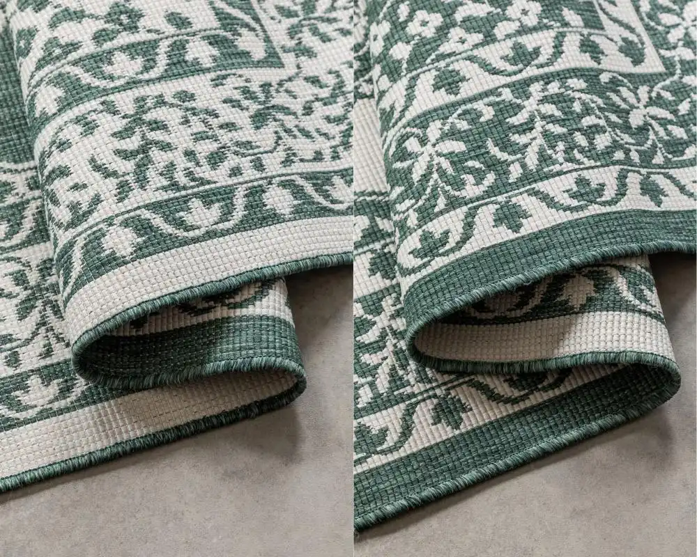 Gemini Reversible 106025 Green Rug - Image 5