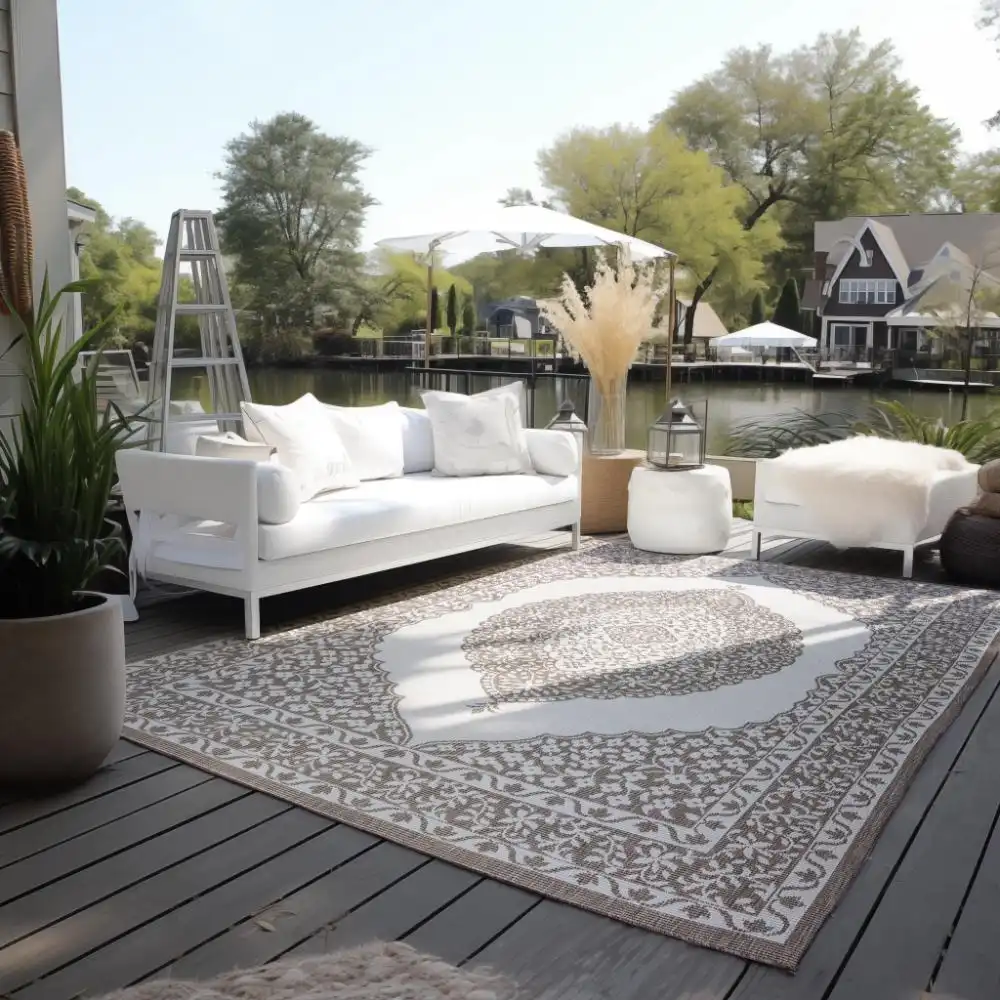 Gemini Reversible 106026 Linen Rug - Image 2