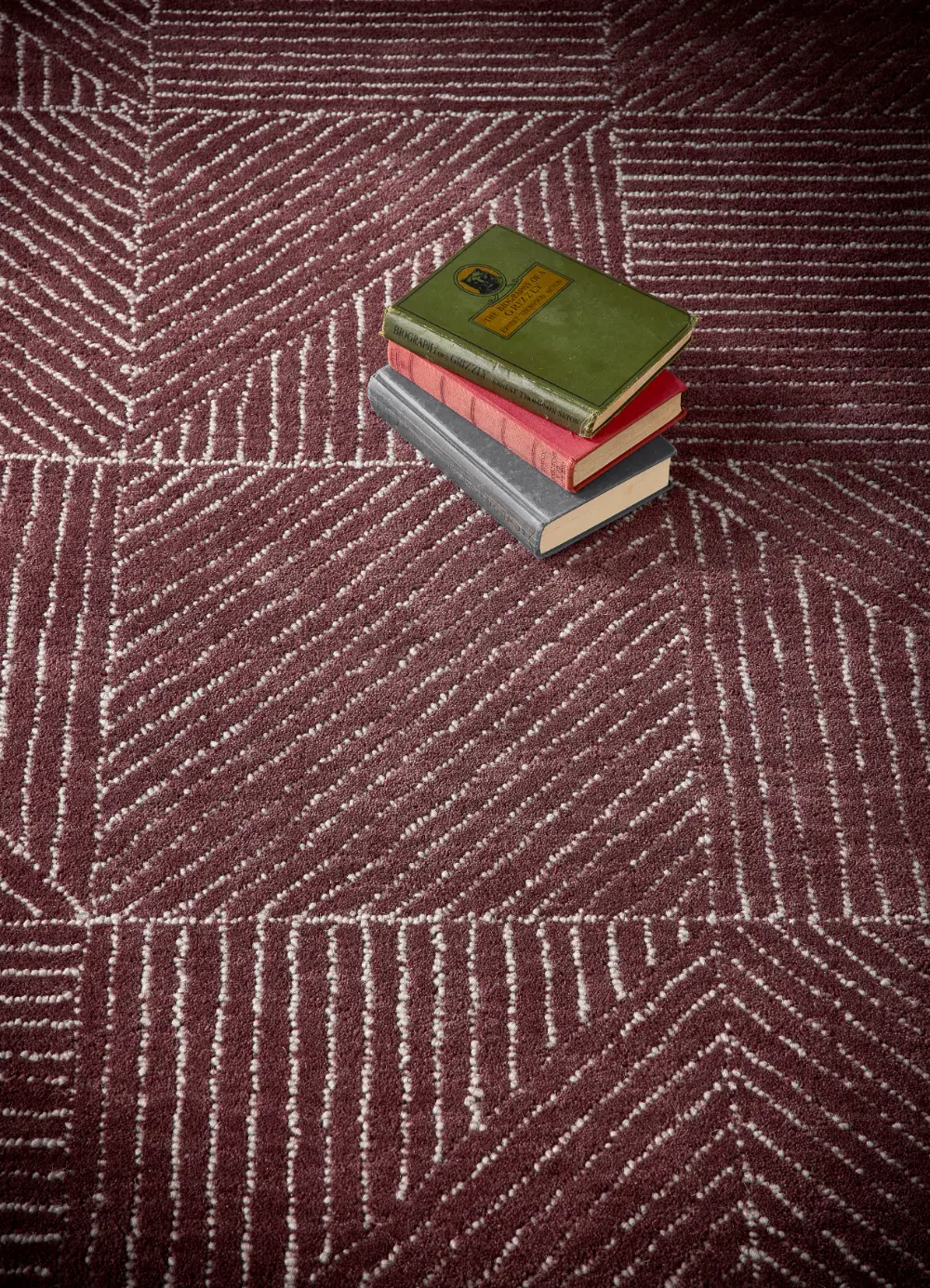 Geometric Berry Purple - Image 4