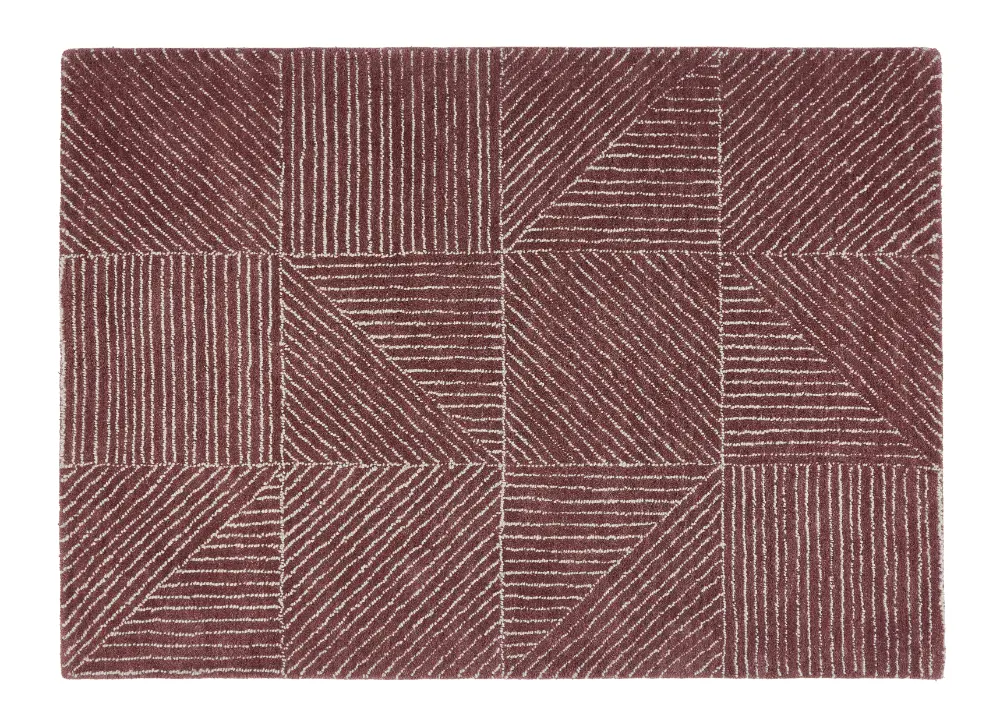 Geometric Berry Purple - Image 5