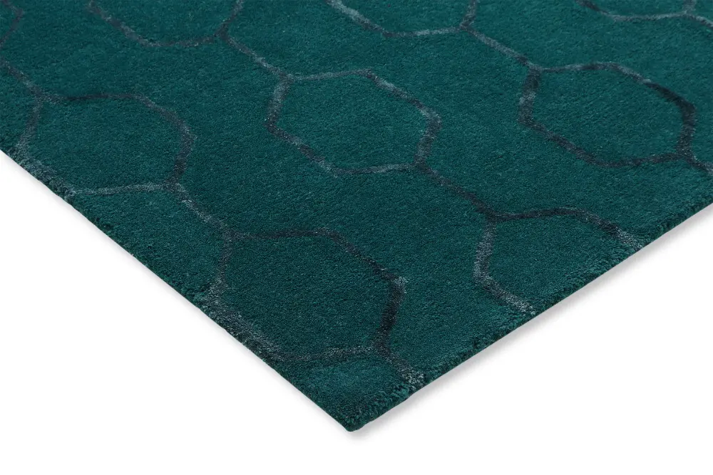 Gio Wedgwood - Teal 039107 Rug - Image 4