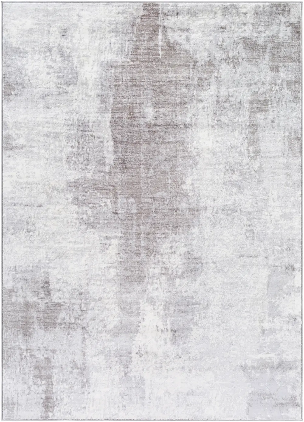 Giulia Abstract Modern Marble Cream Rug - Image 5