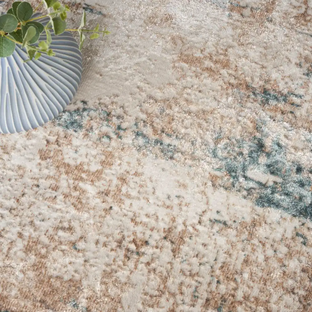 Glitz GLZ06 Taupe Multicolour Rug - Image 4