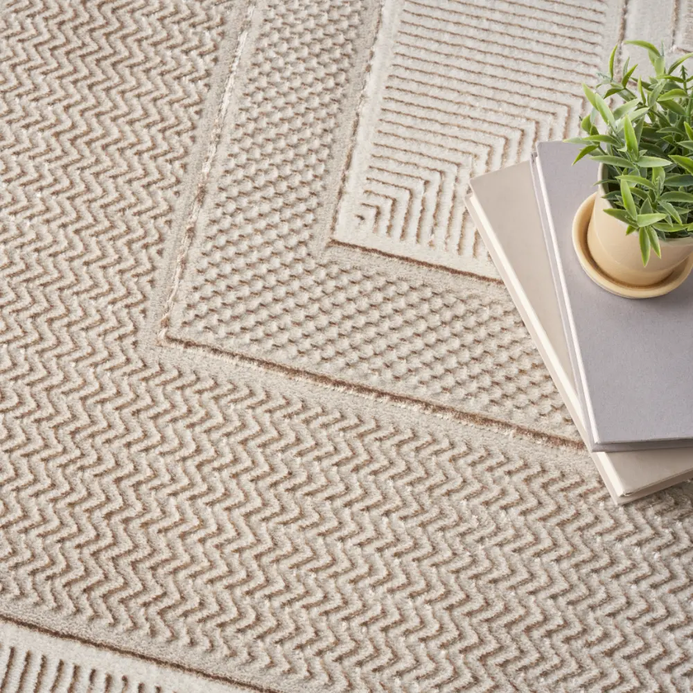 Glitz GLZ07 Ivory Rug - Image 3