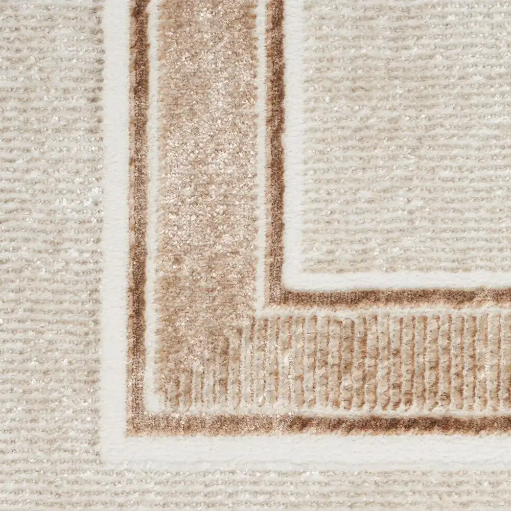 Glitz GLZ08 Ivory Cream Rug - Image 4