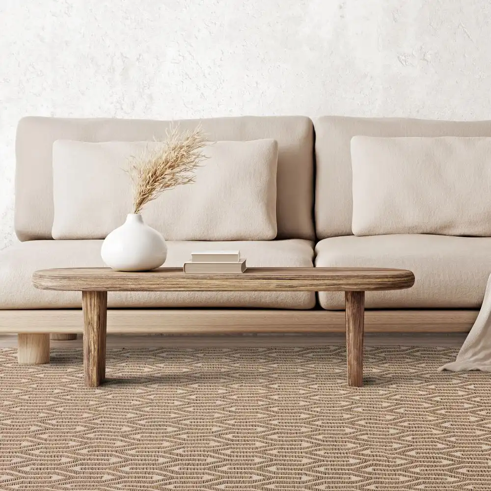 Global Cream Lattice Rug - Image 2