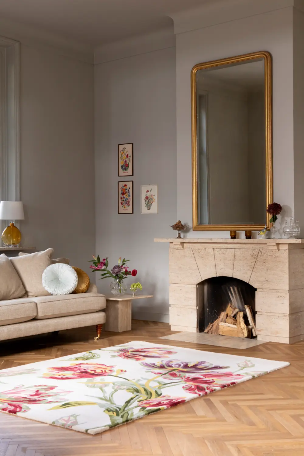 Gosford Laura Ashley Cranberry 081300 Rug - Image 2