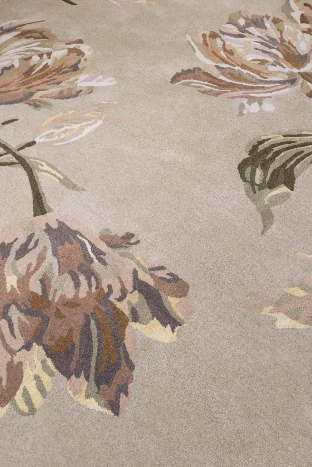 Gosford Laura Ashley Natural/Sage Green 081307 Rug - Image 5