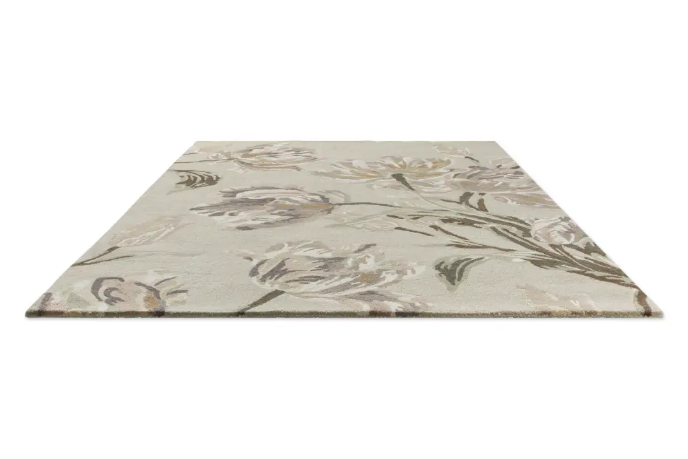 Gosford Laura Ashley Natural/Sage Green 081307 Rug - Image 9