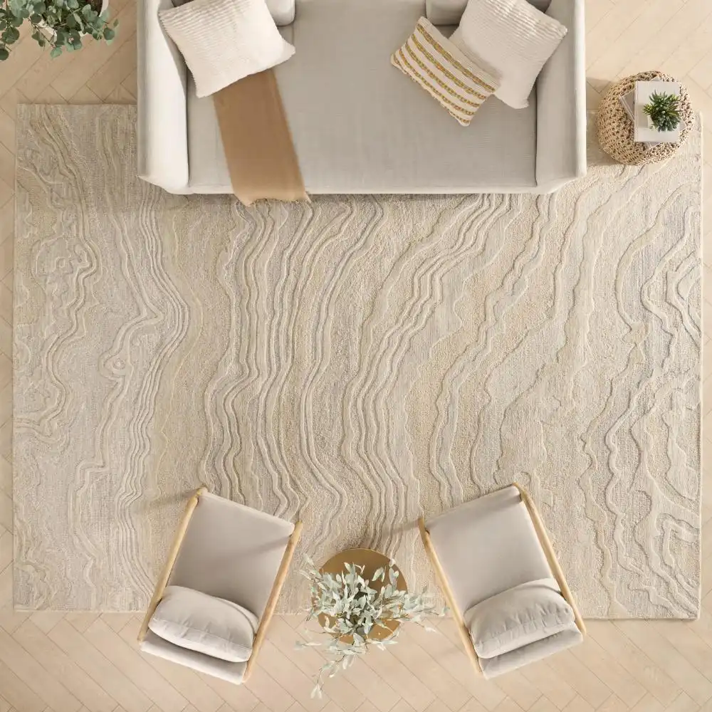 GRACEFUL GRU01 BEIGE Rug - Image 3