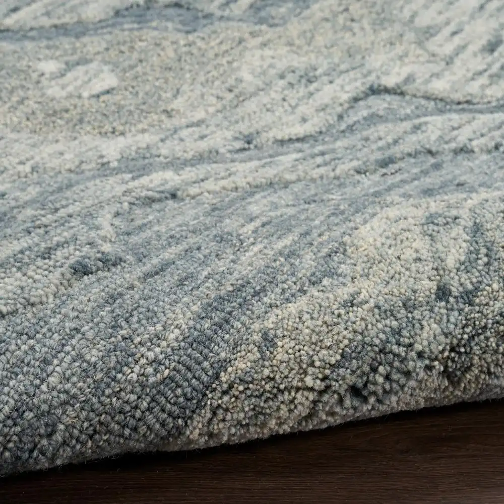 GRACEFUL GRU01 Blue Rug - Image 5