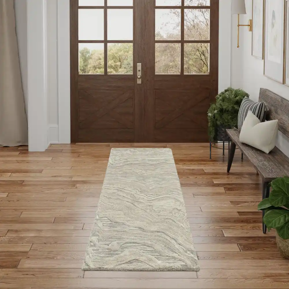 GRACEFUL GRU01 Grey Rug - Image 10