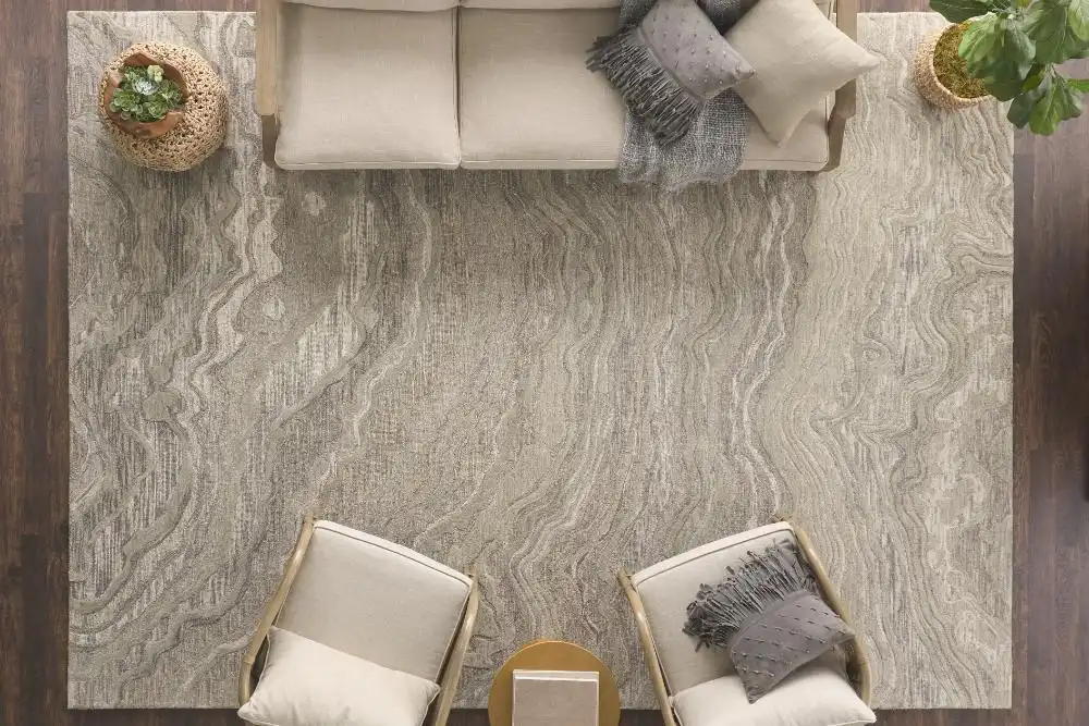 GRACEFUL GRU01 Grey Rug - Image 9