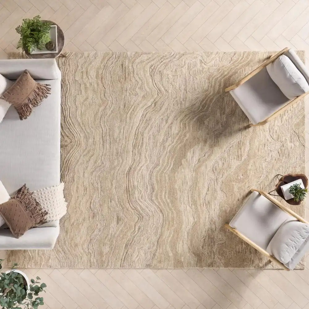 GRACEFUL GRU01 Taupe Rug - Image 3