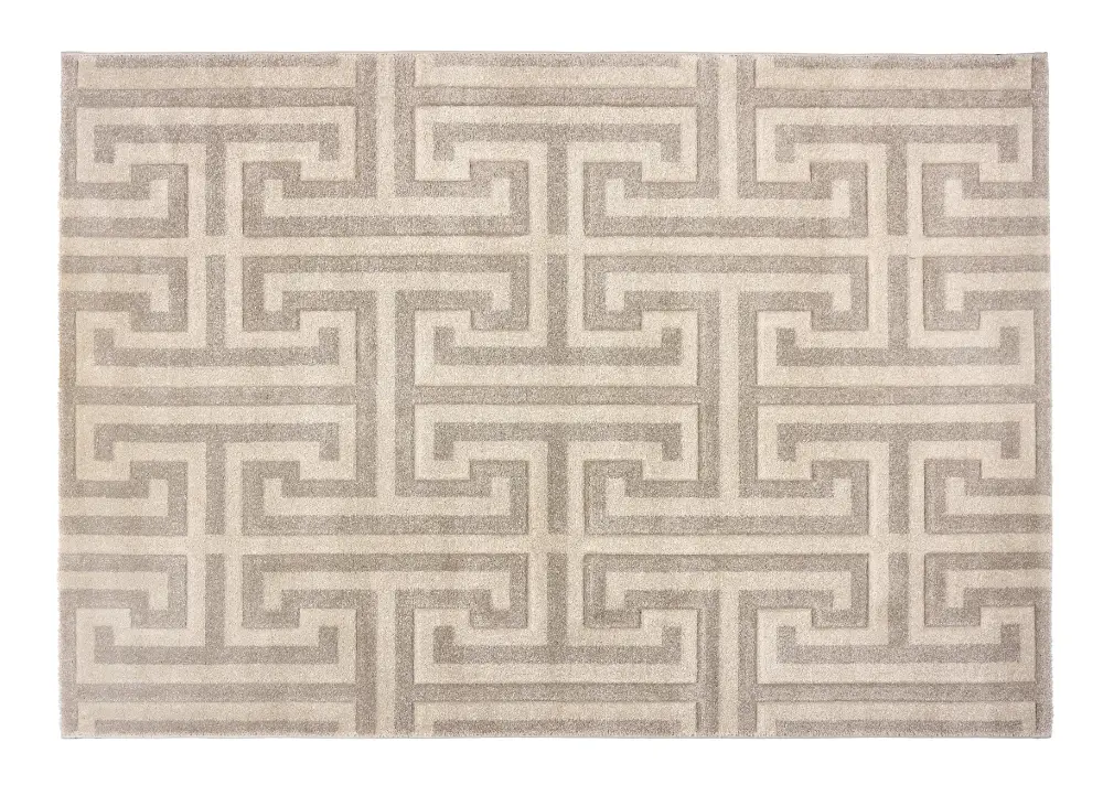 Greek Key Beige - Image 5