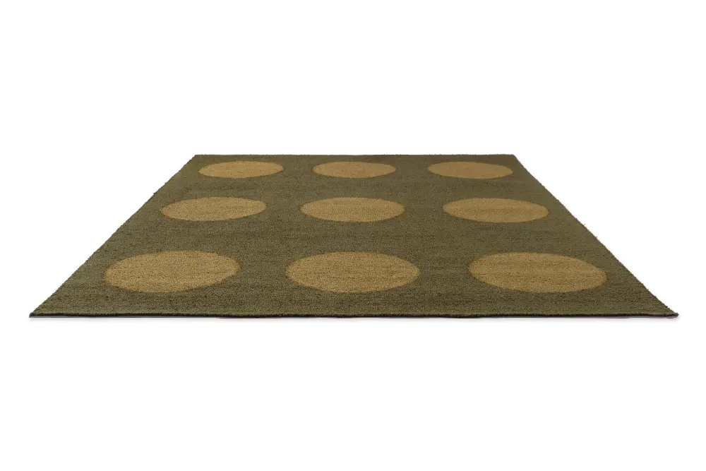 Habitat Festival Dots Olive Green outdoor 495817 Rug - Image 4