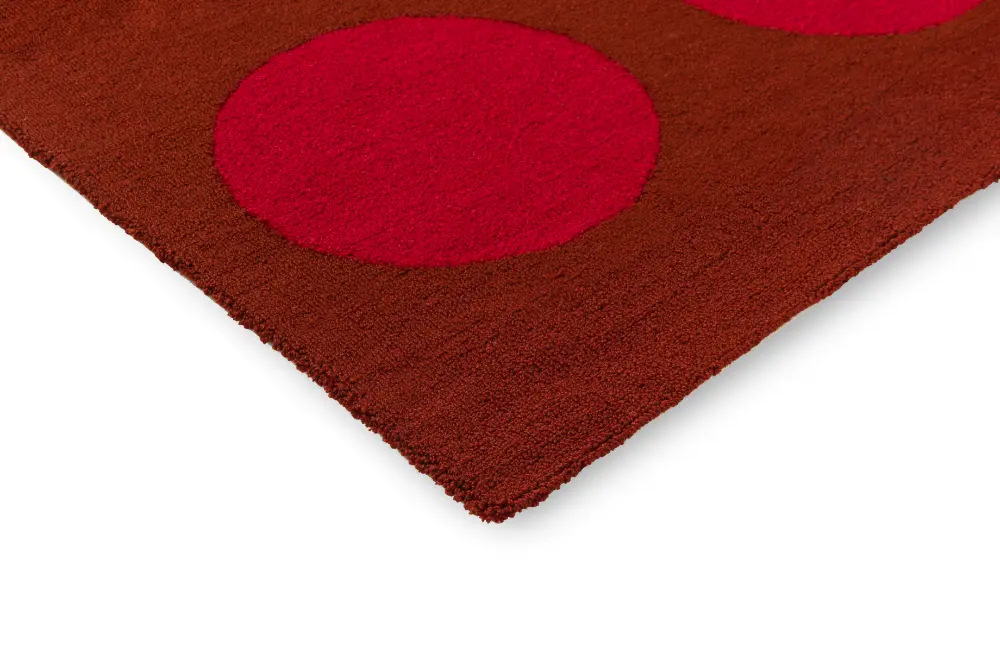 Habitat Festival Dots Red outdoor 495800 Rug - Image 7