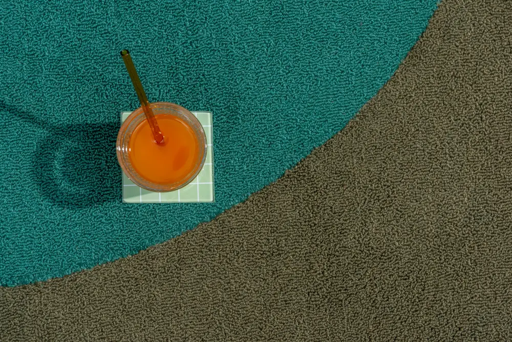 Habitat Festival Round Aqua outdoor 496308 Rug - Image 2