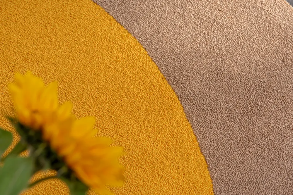 Habitat Festival Round Yellow outdoor 496306 Rug - Image 3