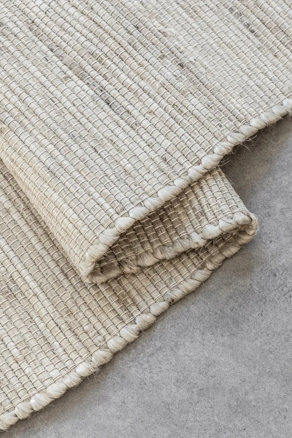 Handloom 1 105960 Ivory White Rug - Image 3