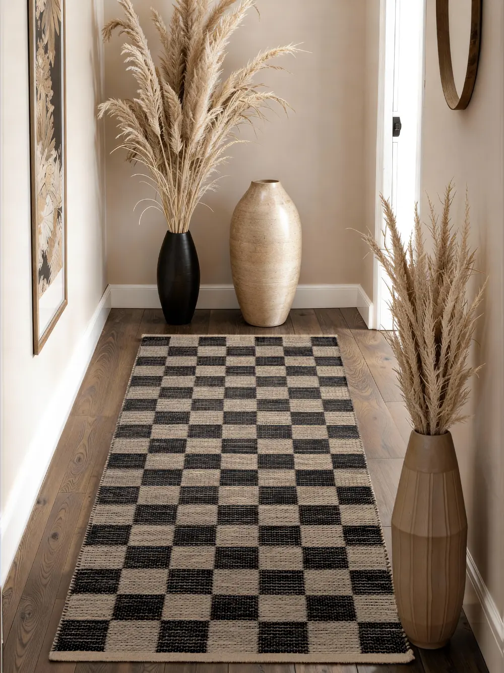 Handloom 1 Natural White Black 106333 - Image 3