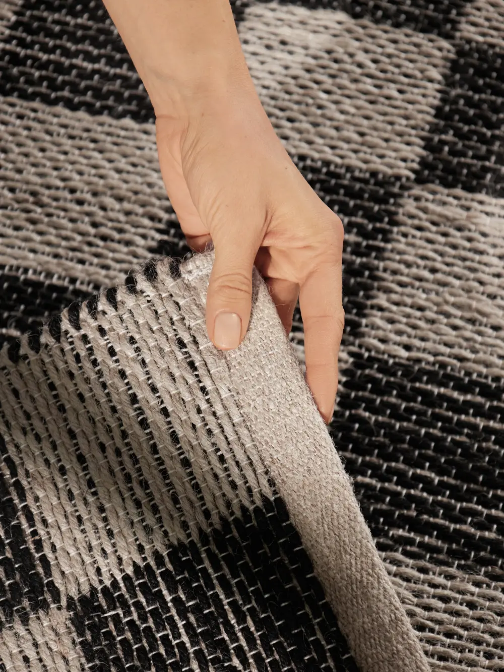 Handloom 1 Natural White Black 106333 - Image 5