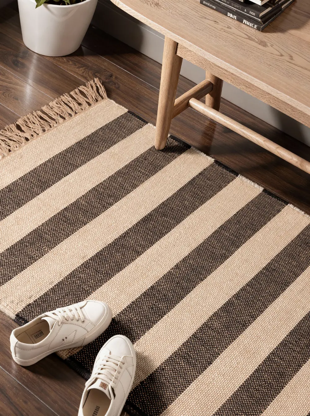 Handloom 1 Natural White Black 106334 - Image 15
