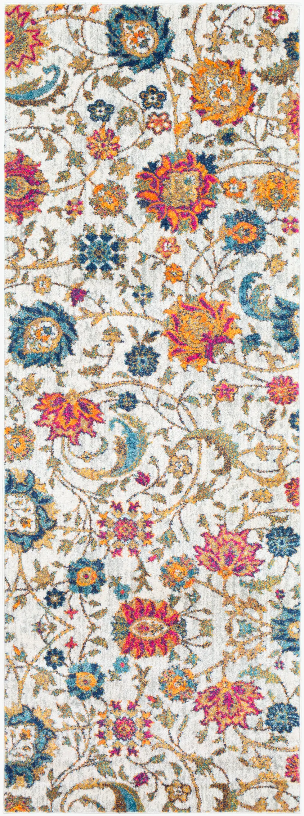 Hanshu Scandi Modern Boho Saffron Rug - Image 3